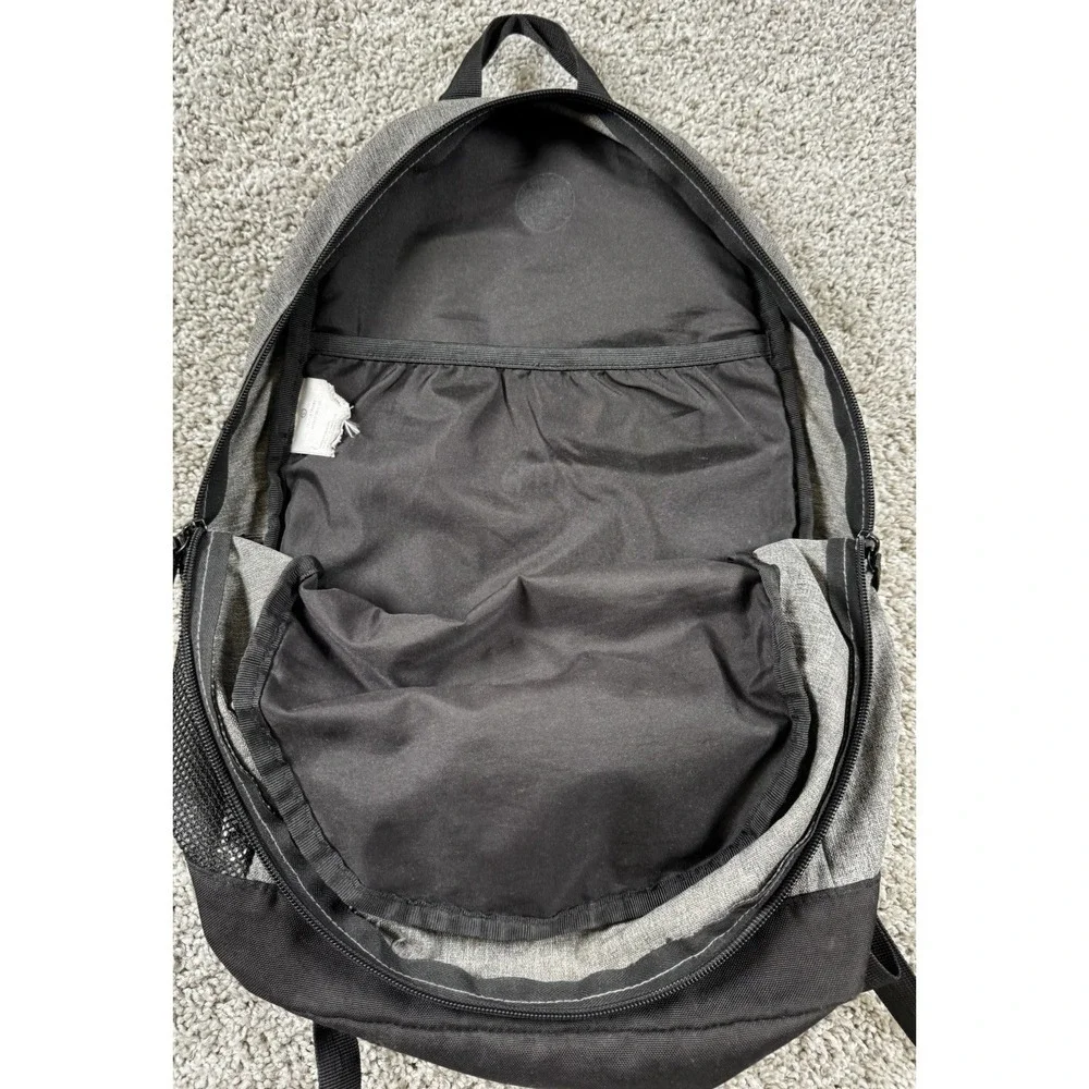 Air Jordan Youth School Backpack Gray Red Jumpman